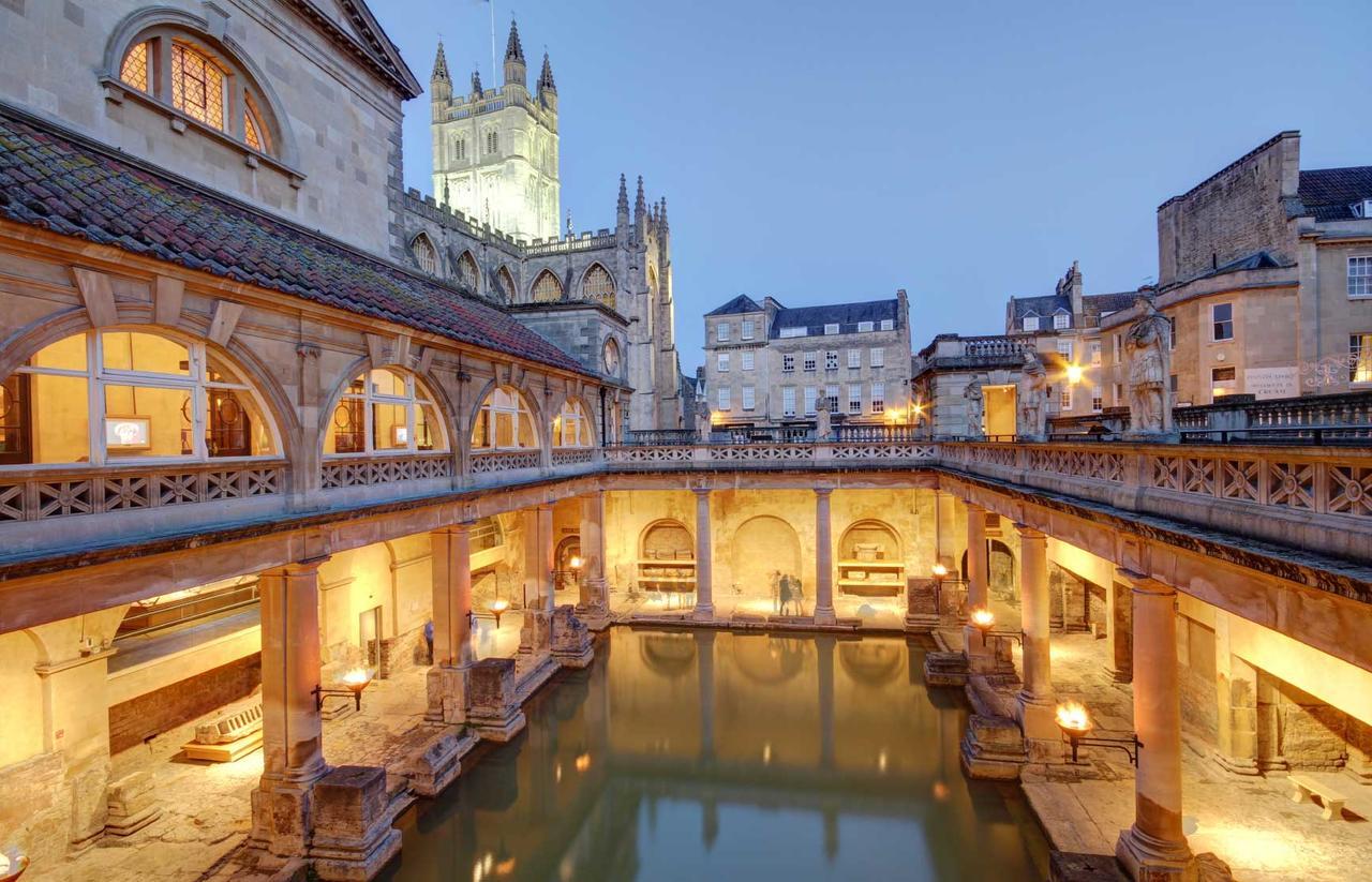 Bathen House Boutique Hotel Экстерьер фото The Roman Baths in Bath